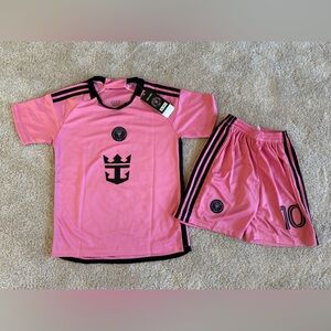 Messi Youth Soccer Jersey Kit